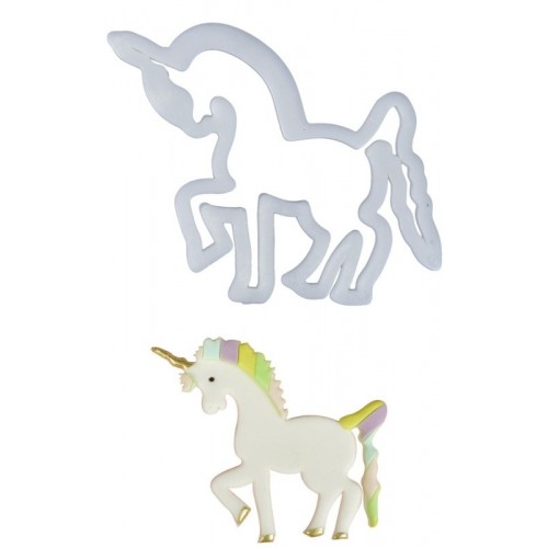 Cookie cutter - unicorn silhouette 1pc