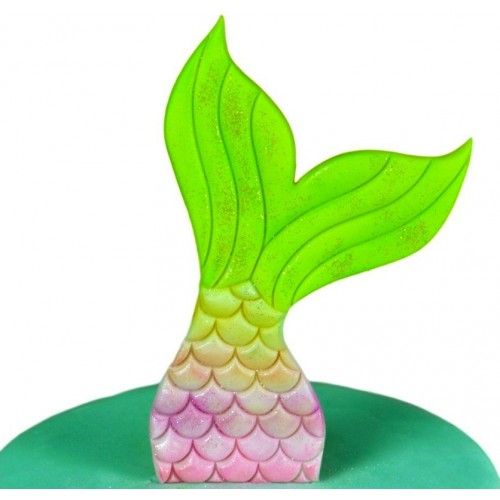 Cookie cutter - mermaid tail 2pcs