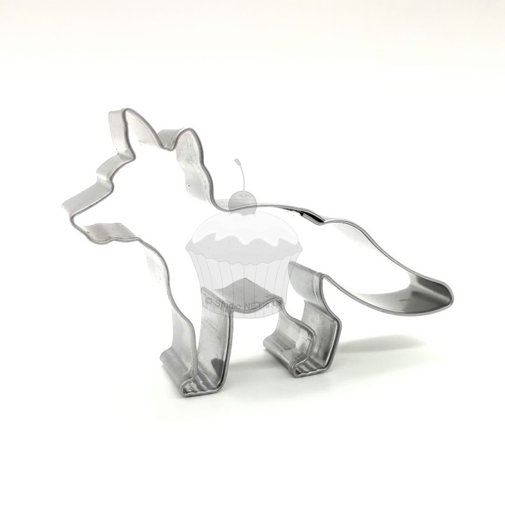 Stainless steel cookie cutter - Fox