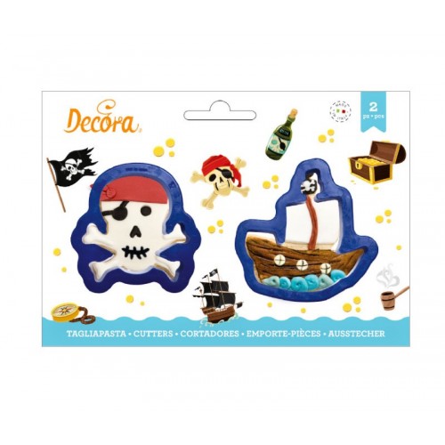 Decora set of cutters - pirate 2 pcs