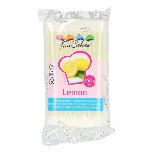 FunCakes ochucený potahový fondán - speciál - Lemon 250g