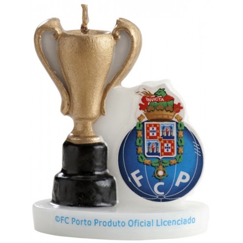 Dekora dortová svíčka - F.C. Porto - 7,5cm
