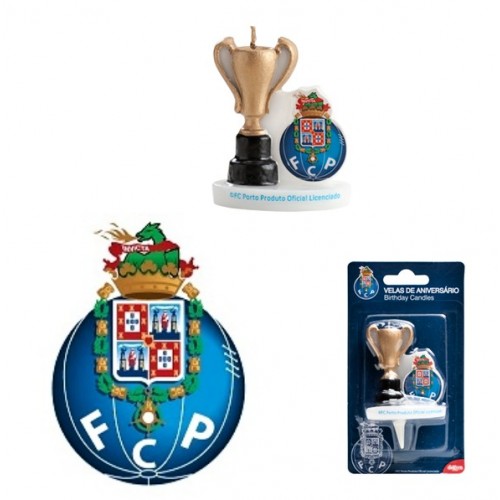 Dekora  Torten Kerze - F.C. Porto - 7,5cm