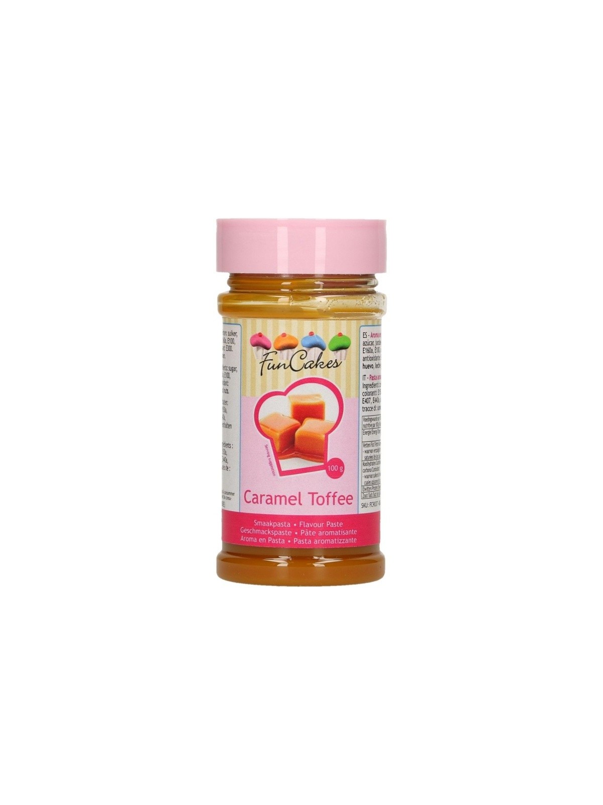 FunCakes Aroma Paste - Karamell Toffee - 100g
