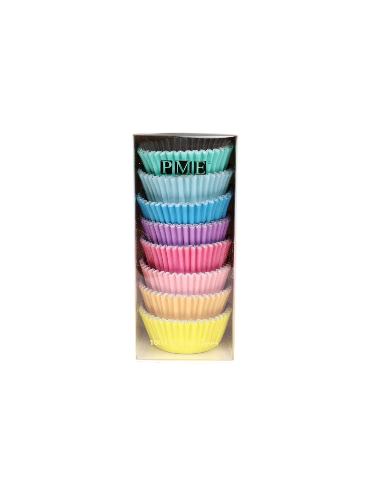 PME Baking cups - pastel colour - 100pcs