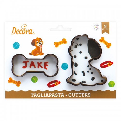 Decora set Ausstecher - Puppy 2pcs