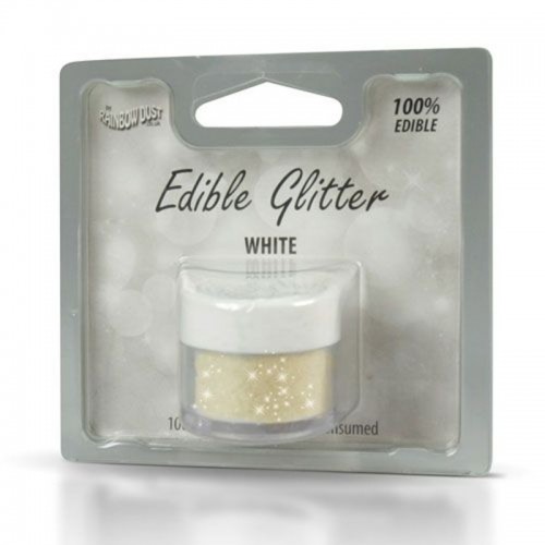 RD Edible Glitter - White - bílé 5g