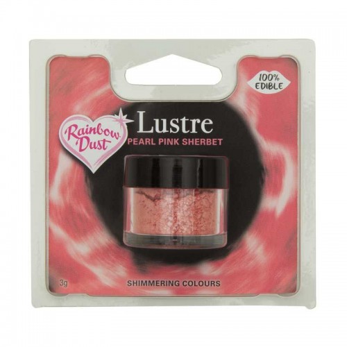 RD Edible Lustre - Dusty iridescent - Pearl Pink Sherbet - pink 2-4g