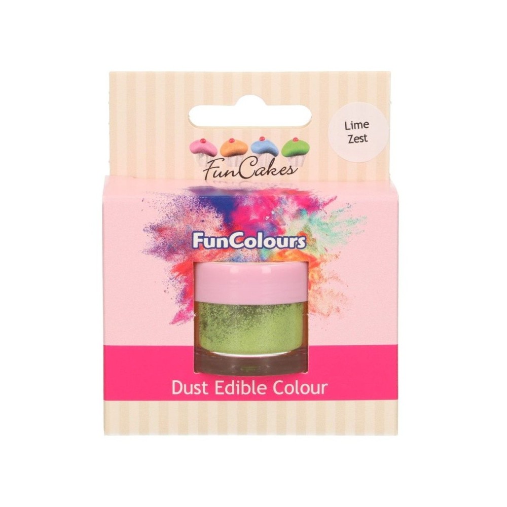 FunColours Edible  Dust - Lime Zest  2,5g