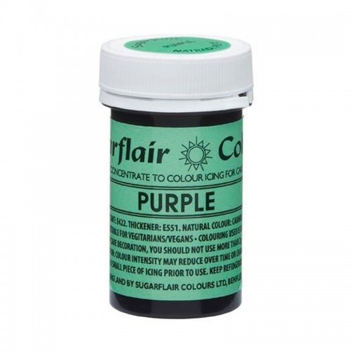 DISCOUNT: Sugarflair NatraDi Natural paste Purple 25g