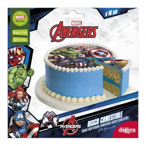 Dekora - fondánový list - Avengers 16cm