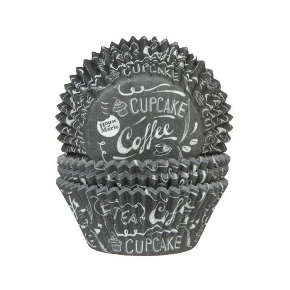 House of Marie Baking Cups - Kaffee - Tee - pk/50