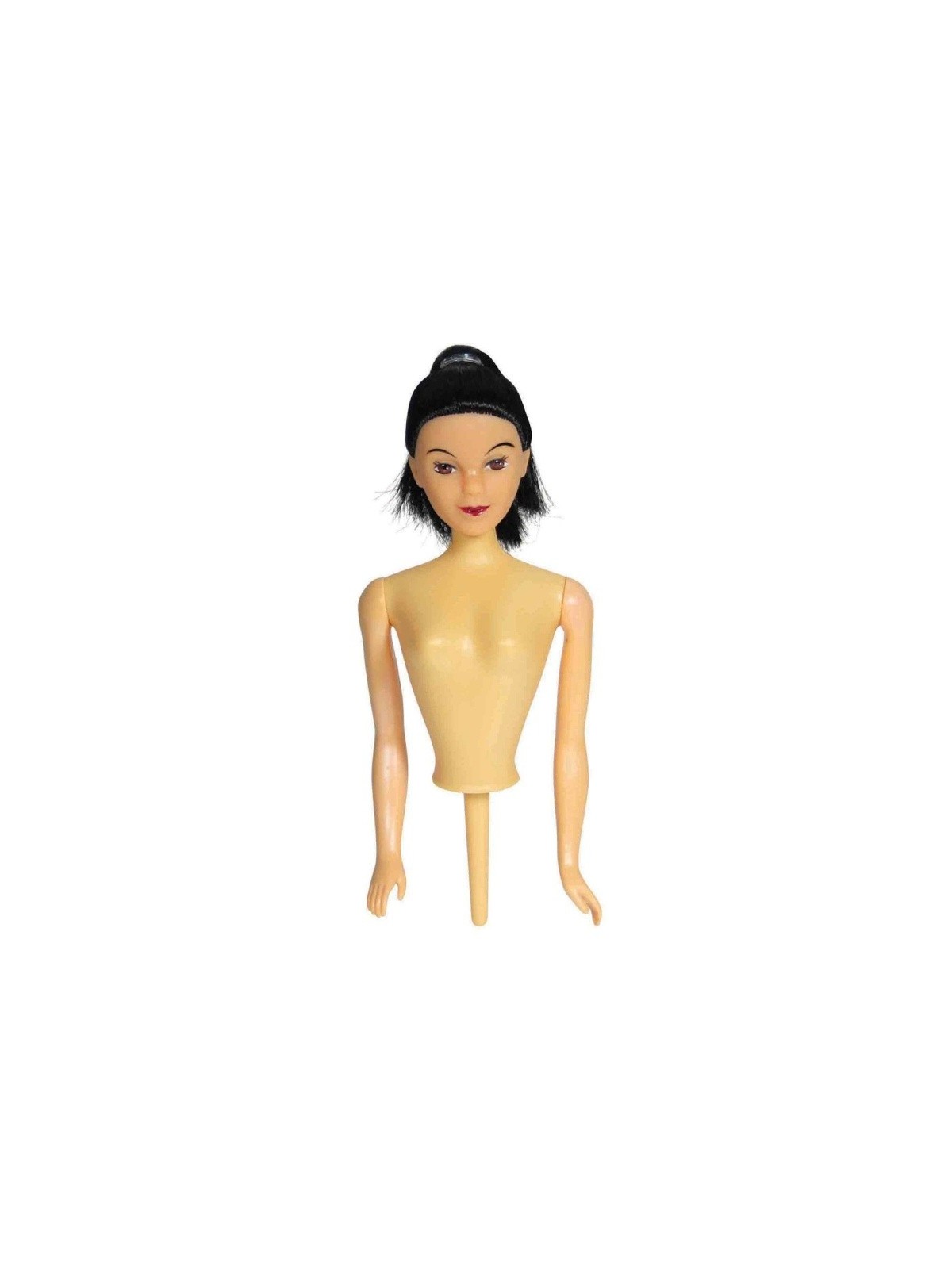 PME doll skewer large - black hair