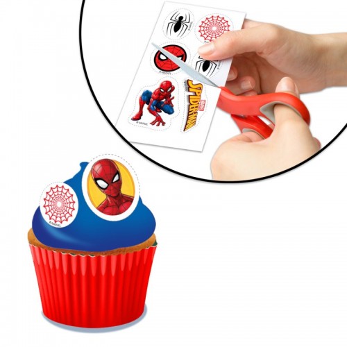 DeKora cukrové pláty - Spiderman - 12 obrázků