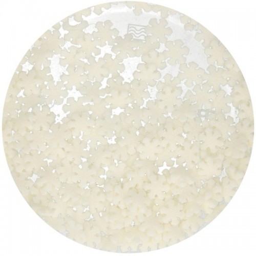 FunCakes sprinkle medley - snowflakes white - 50g