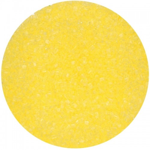 DISCOUNT: FunCakes Colored Sugar yellow - 80g