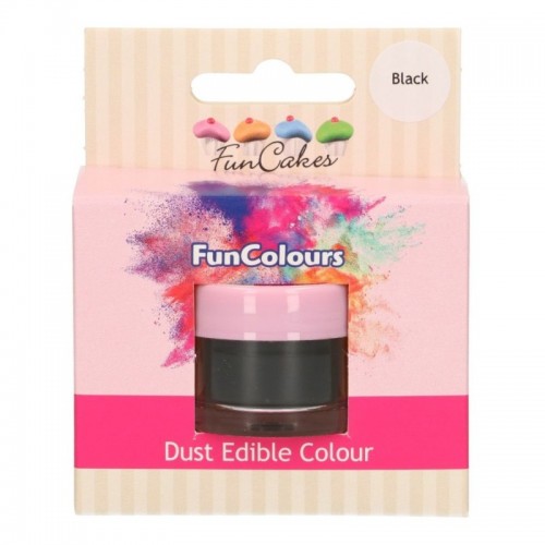 FunCakes Edible  Dust - black   1,5g