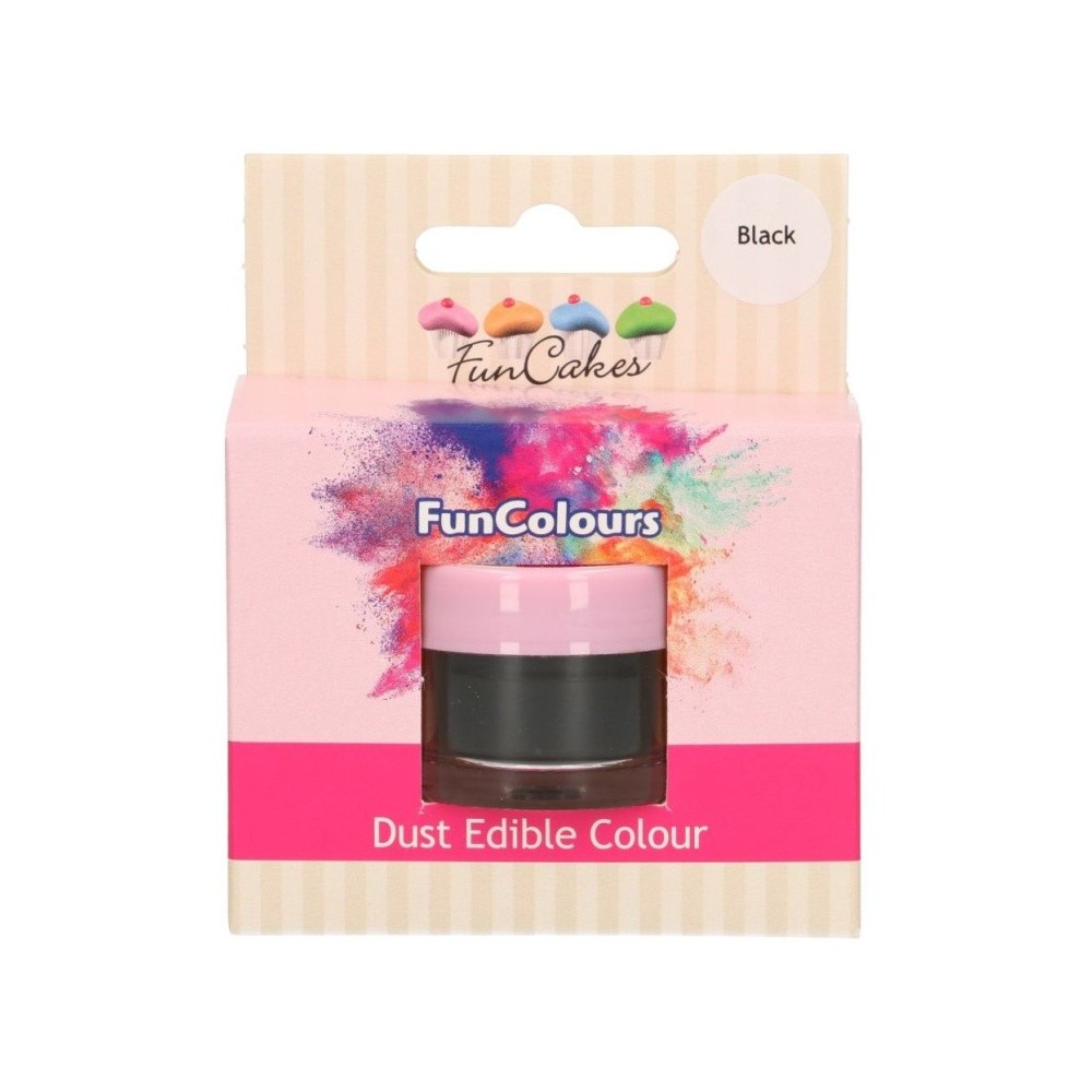 FunCakes Edible  Dust - black   1,5g