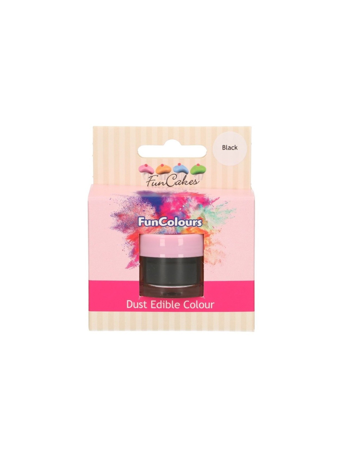 FunCakes Edible  Dust - black   1,5g