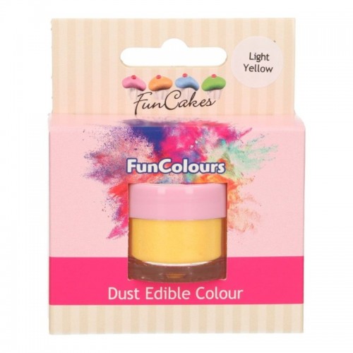 FunColours Edible  Dust - light yellow - 4g