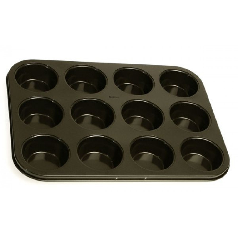 Muffin baking tin for 12 pieces