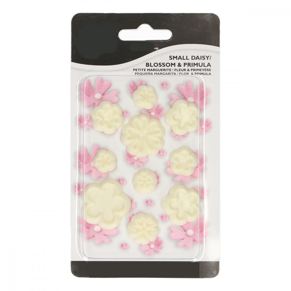 Baby daisy flower and primrose - 10 pcs