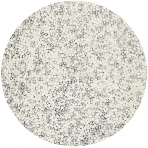 FunCakes Nonpareils - Silber / Weiss - 80g