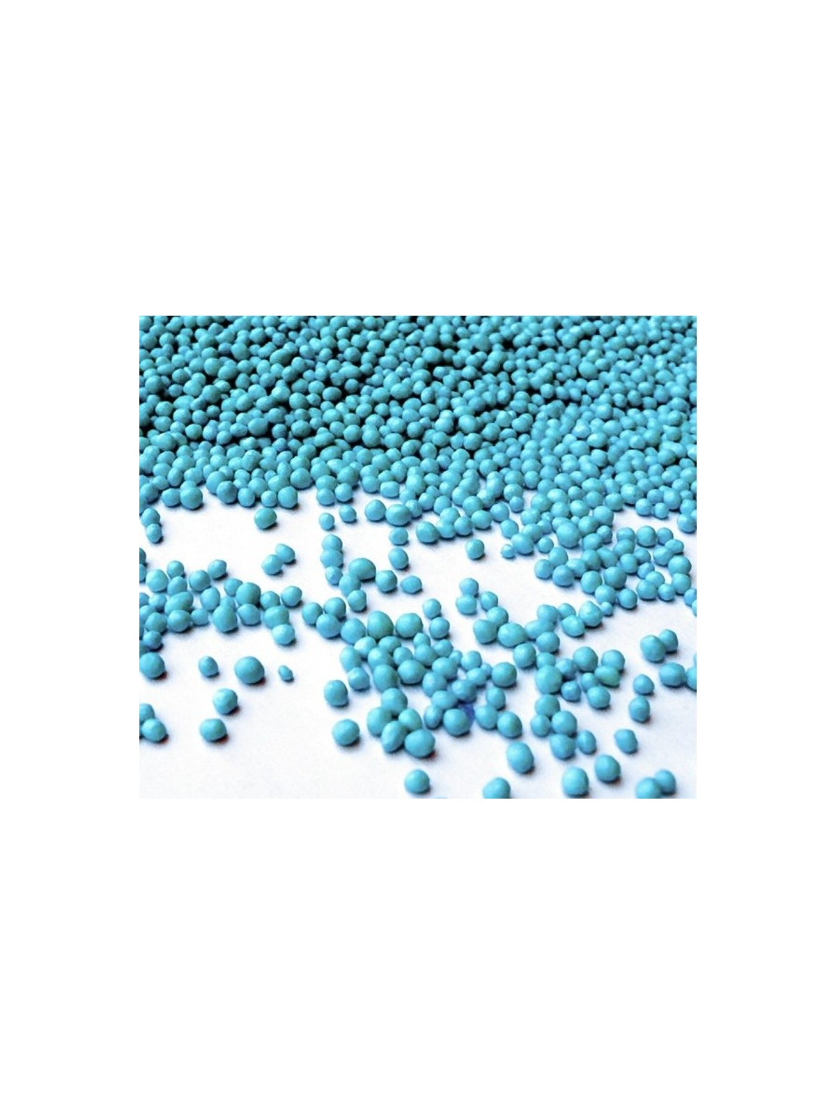 Cukrové perličky máček modrý - 100g