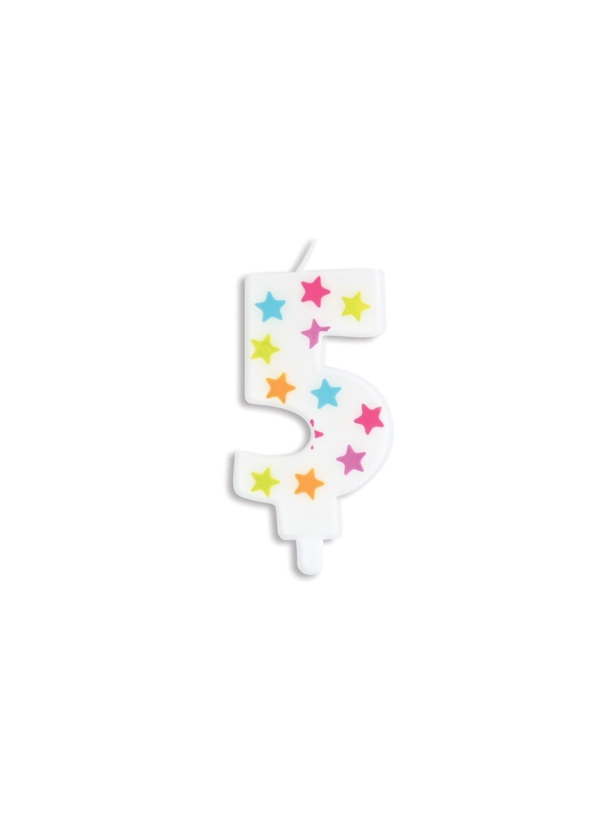 SCRAPCOOKING cake candle - star - No. 5