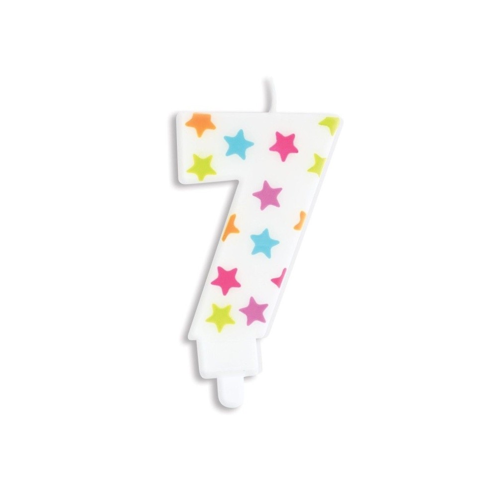 SCRAPCOOKING cake candle - star - no.7