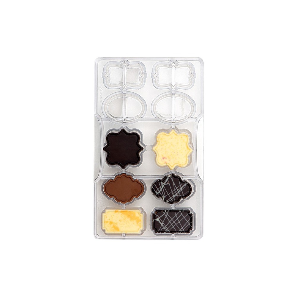 Decora - Chocolate Praline Mold - Plate