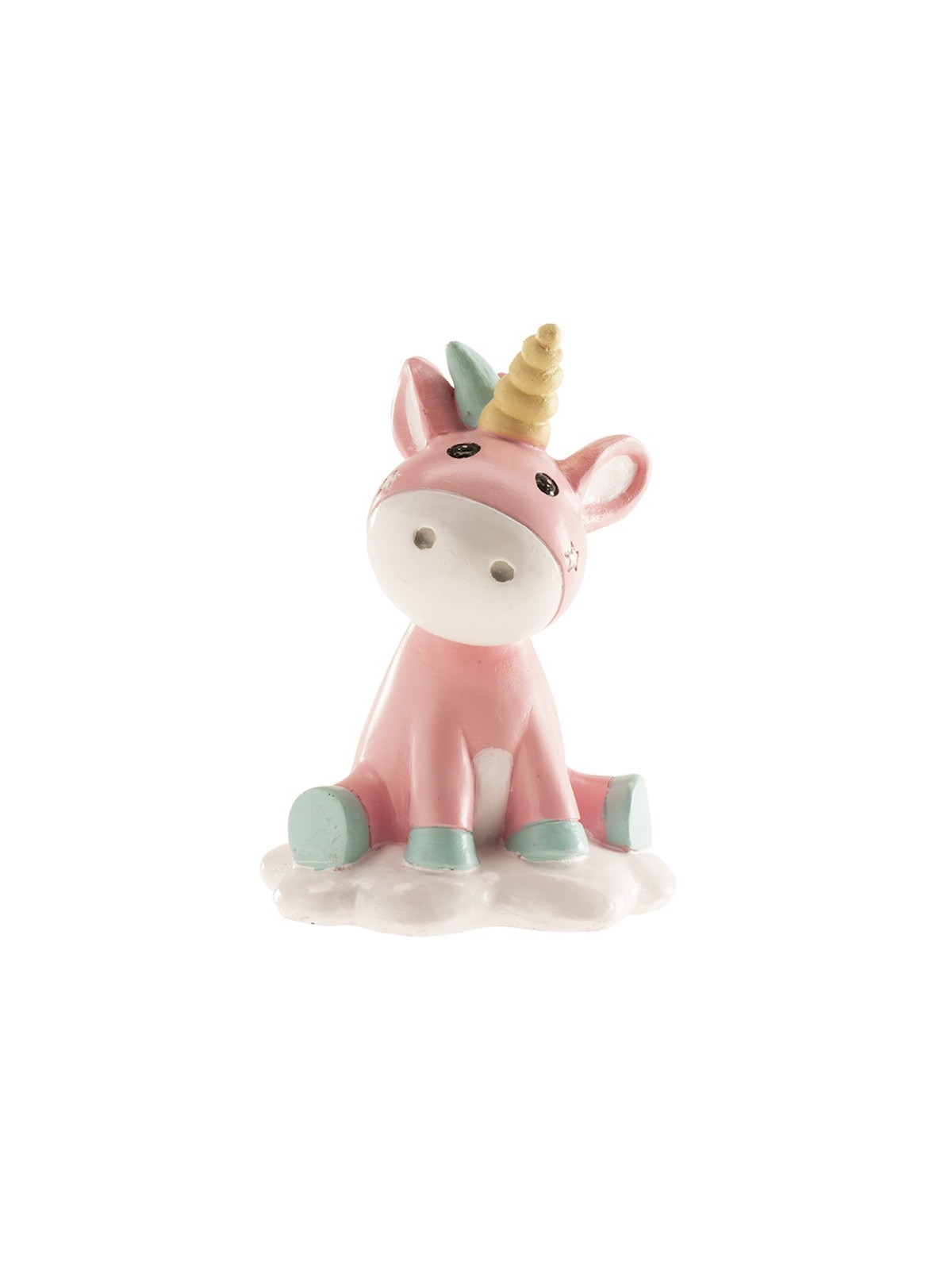 Dekofigur - Geburt eines Babys - Einhorn 10cm